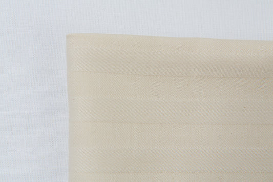 Kissenbezug Weiß Gestreift